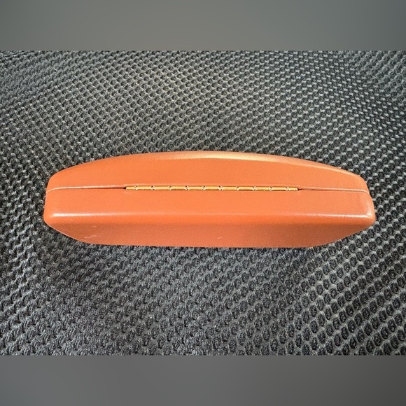 Longchamp Chocolate Brown Eyewear Case - Unisex - Picture 4 of 9